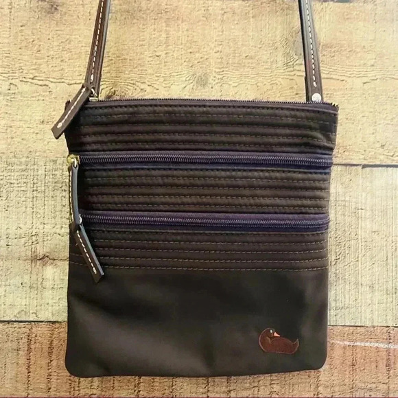 Dooney & Bourke Triple Zip Nylon Crossbody Bag - Picture 2 of 9